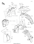 Genuine Kawasaki Oem Flap,rr Fender,rr 35019-0699. Fixed Price $59.99.