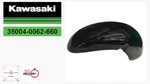 Kawasaki Oem 35004-0062-660BLACK Front Fender From Japan. Fixed Price $280.41.