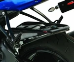 Kawasaki ZX6-R 09-2012 Gloss Black & Silver Mesh Rear Hugger By Powerbronze. Fixed Price $166.73.
