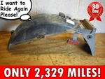 08 Suzuki GS500 Rear Fender Mud Guard Inner Only 2,329 Miles. Fixed Price $20.00.